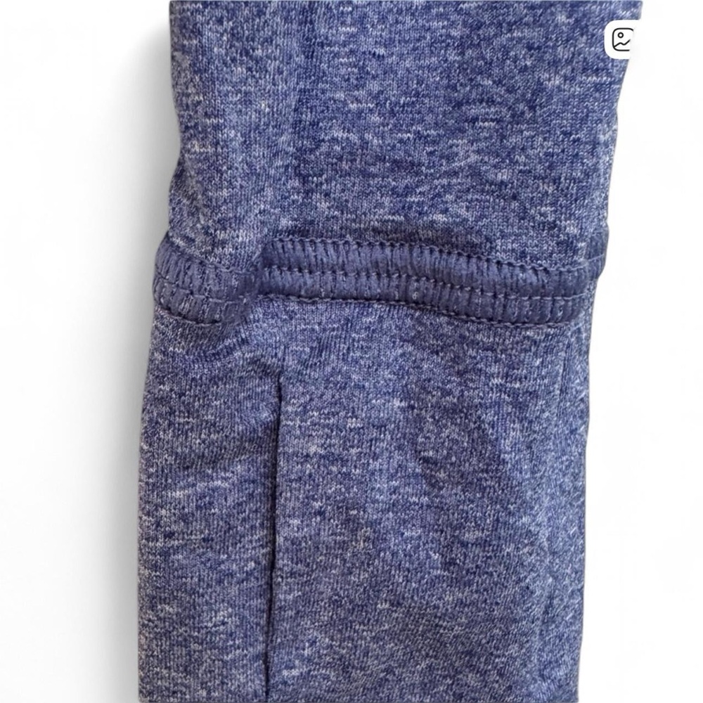 Women's Vineyard Vines Performance Long Sleeve Tee Blue XS Thumb Holes - Picture 6 of 8